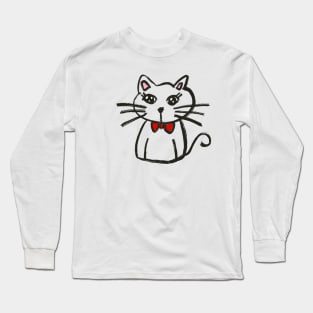 Kitty Kitty around the world Long Sleeve T-Shirt